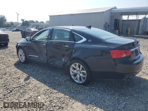 2018 Chevrolet Impala Premier z VIN 2G1125S36J9135843, wystawiony jako Copart lot #81295375 z przebiegiem 95 400 mil mil oraz Szkoda całkowita • Salvage title. Historia ofert i sprzedaży dostępna na DreamBid. Obrazek 2.