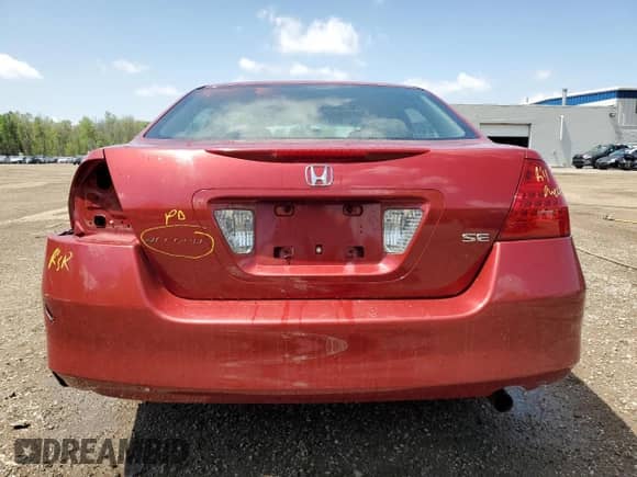 2007 Honda Accord EX with VIN 1HGCM56767A800651, listed as a Copart auction lot 56841445 with 290,900 mi miles and Clean title. Bid and sale history available at DreamBid. Image 6.