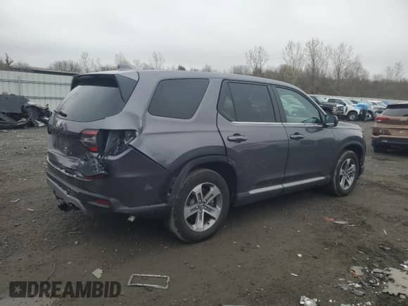 2024 Honda Pilot EX-L с VIN 5FNYG1H45RB014972, выставлен на аукционе Copart как лот 53377415 с пробегом 14 675 миль миль и Списание • Salvage title. История ставок и продаж доступна на DreamBid. Изображение 3.