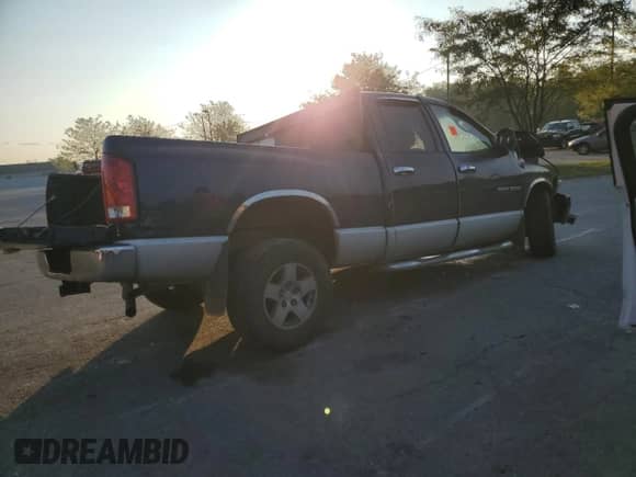 2004 Dodge 1500 SLT with VIN 1D7HA18N14S684479, listed as a Copart auction lot 80844575 with Not provided miles and Salvage title. Bid and sale history available at DreamBid. Image 3.