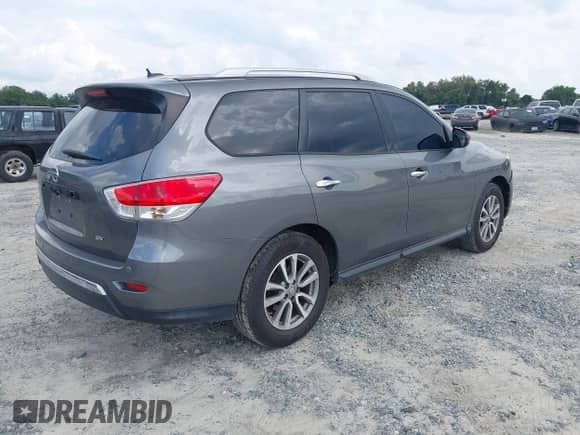 2015 Nissan Pathfinder SL z VIN 5N1AR2MN2FC650379, wystawiony jako IAAI lot #43055959 z przebiegiem 188 326 mil mil oraz . Historia ofert i sprzedaży dostępna na DreamBid. Obrazek 4.