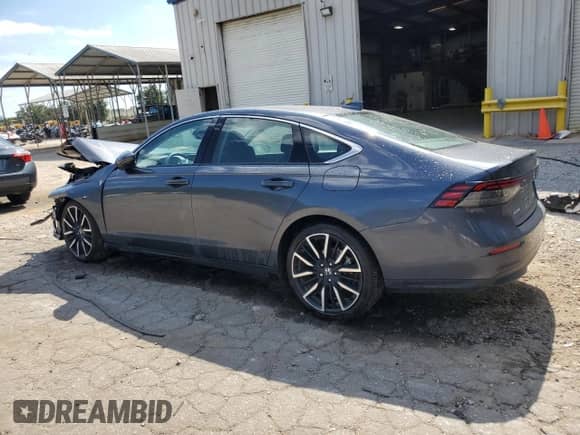 2023 Honda Accord Touring with VIN 1HGCY2F85PA002721, listed as a Copart auction lot 70466515 with 18,040 mi miles and Salvage title. Bid and sale history available at DreamBid. Image 2.