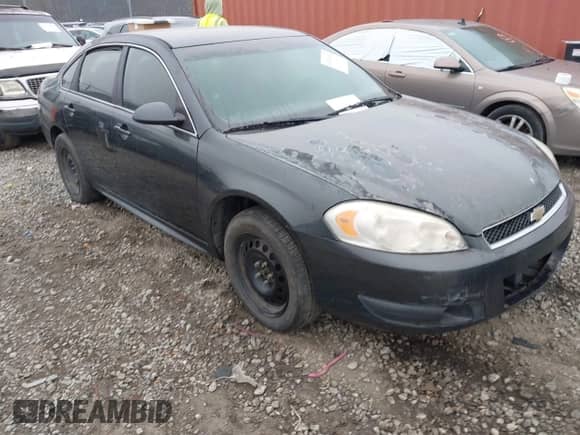 2012 Chevrolet Impala Police Police с VIN 2G1WD5E30C1284987, выставлен на аукционе IAAI как лот 41551930 с пробегом 259 189 миль миль и . История ставок и продаж доступна на DreamBid. Изображение 1.