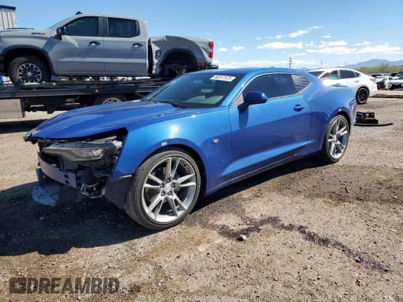 2022 Chevrolet Camaro 1LT with VIN 1G1FB1RS8N0126122, listed as a Copart auction lot 86257575 with 31,257 mi miles and Salvage title. Bid and sale history available at DreamBid. Image 1.