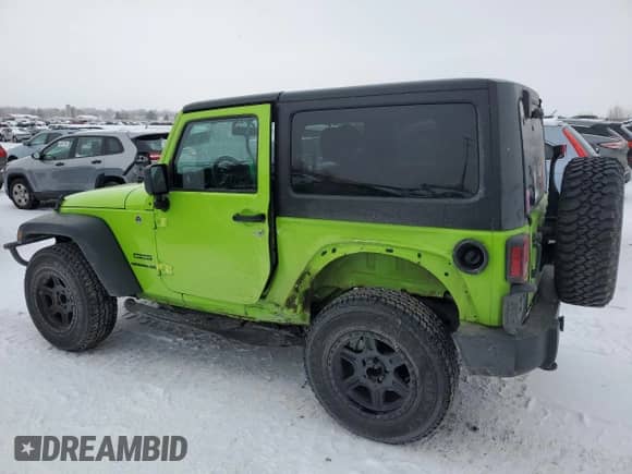 2013 Jeep Wrangler Sport with VIN 1C4AJWAG4DL559099, listed as a Copart auction lot 45675895 with 59,898 mi miles and Clean title. Bid and sale history available at DreamBid. Image 2.