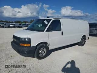 2019 Chevrolet Express Cargo с VIN 1GCWGBFGXK1258545, выставлен на аукционе Copart как лот 78923854 с пробегом 186 274 миль миль и Чистый • Clean title. История ставок и продаж доступна на DreamBid. Изображение 1.