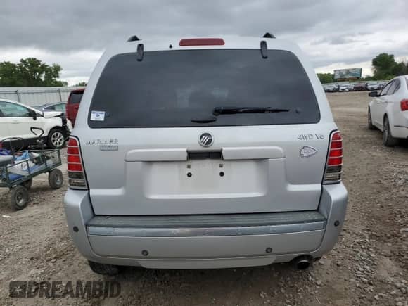 2007 Mercury Mariner Premier with VIN 4M2CU97107KJ17462, listed as a Copart auction lot 58582825 with Not provided miles and Salvage title. Bid and sale history available at DreamBid. Image 6.