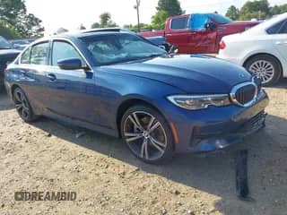 2022 BMW 3 Series 330i with VIN 3MW5R1J08N8C31593, listed as a IAAI auction lot 43097927 with Not provided miles and . Bid and sale history available at DreamBid. Image 1.