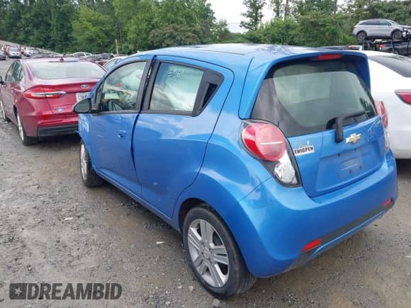 2015 Chevrolet Spark LT с VIN KL8CD6S91FC782826, выставлен на аукционе IAAI как лот 42529172 с пробегом 162 999 миль миль и . История ставок и продаж доступна на DreamBid. Изображение 3.