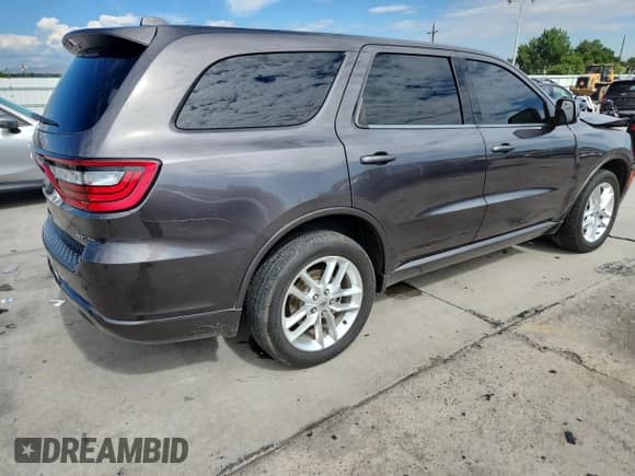 2021 Dodge Durango GT Plus with VIN 1C4RDJDG8MC661868, listed as a Copart auction lot 70632495 with 89,105 mi miles and Salvage title. Bid and sale history available at DreamBid. Image 3.