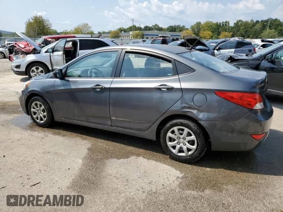 2012 Hyundai Accent GLS z VIN KMHCT4AE1CU223338, wystawiony jako Copart lot #80172065 z przebiegiem 137 970 mil mil oraz Szkoda całkowita • Salvage title. Historia ofert i sprzedaży dostępna na DreamBid. Obrazek 2.