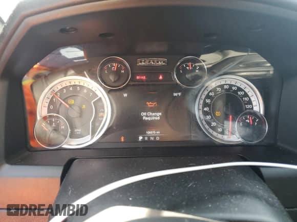 2022 Ram 1500 Warlock with VIN 1C6RR7LG4NS176079, listed as a Copart auction lot 59546315 with 106,570 mi miles and Salvage title. Bid and sale history available at DreamBid. Image 9.