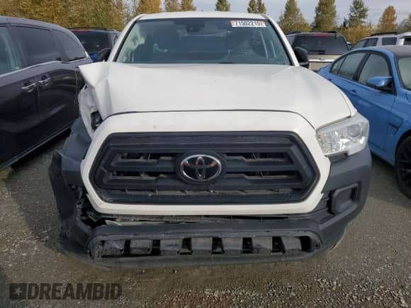 2023 Toyota Tacoma SR with VIN 3TYRX5GNXPT072935, listed as a Copart auction lot 71502215 with 53,479 mi miles and Salvage title. Bid and sale history available at DreamBid. Image 5.
