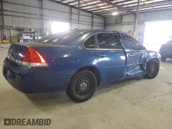 2006 Chevrolet Impala LS z VIN 2G1WB58K569153620, wystawiony jako Copart lot #66022655 z przebiegiem 191 587 mil mil oraz Szkoda całkowita • Salvage title. Historia ofert i sprzedaży dostępna na DreamBid. Obrazek 3.