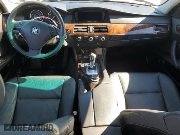 2008 BMW 5 Series 535i with VIN WBANW135X8CZ84024, listed as a Copart auction lot 82487595 with 163,938 mi miles and Salvage title. Bid and sale history available at DreamBid. Image 8.