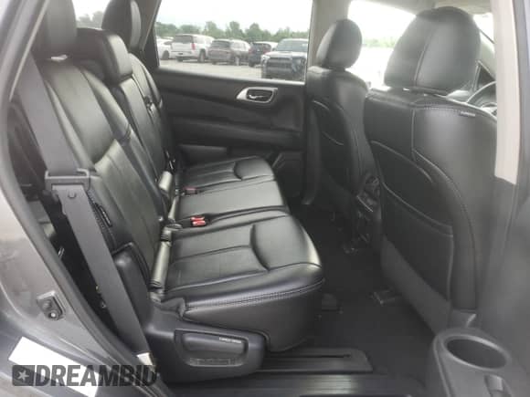 2019 Nissan Pathfinder SL with VIN 5N1DR2MN9KC604488, listed as a Copart auction lot 57983825 with 108,646 mi miles and Salvage title. Bid and sale history available at DreamBid. Image 11.