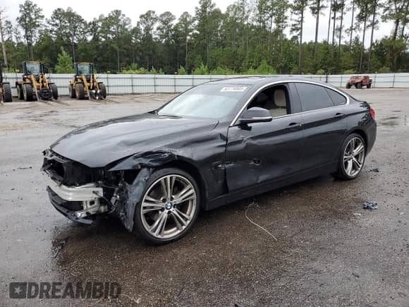 2017 BMW 4 Series 430i with VIN WBA4F7C39HG789165, listed as a Copart auction lot 83774805 with 103,615 mi miles and Salvage title. Bid and sale history available at DreamBid. Image 1.
