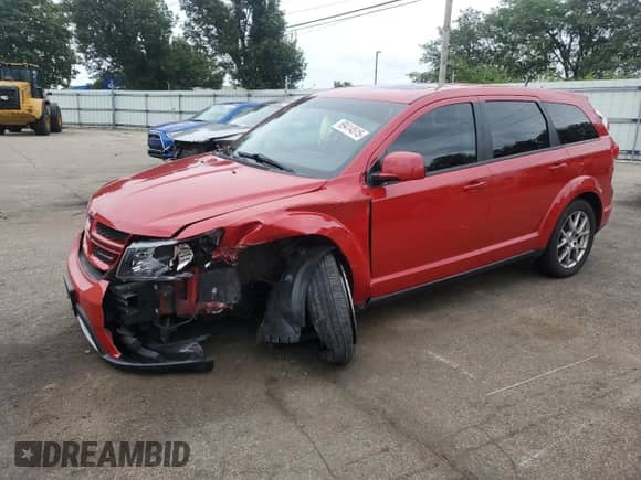 2014 Dodge Journey R/T with VIN 3C4PDCEG9ET283888, listed as a Copart auction lot 69414515 with 79,564 mi miles and Salvage title. Bid and sale history available at DreamBid. Image 1.