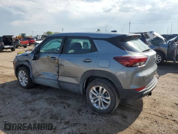 2023 Chevrolet TrailBlazer LS z VIN KL79MMS23PB142971, wystawiony jako Copart lot #68965715 z przebiegiem 37 351 mil mil oraz Szkoda całkowita • Salvage title. Historia ofert i sprzedaży dostępna na DreamBid. Obrazek 2.
