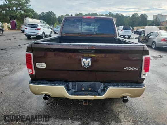 2015 Ram 1500 Laramie Longhorn with VIN 1C6RR7PT9FS520529, listed as a Copart auction lot 84201875 with 258,198 mi miles and Clean title. Bid and sale history available at DreamBid. Image 6.