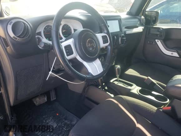 2013 Jeep Wrangler Sport with VIN 1C4AJWAG2DL660609, listed as a Copart auction lot 81088605 with 120,163 mi miles and Salvage title. Bid and sale history available at DreamBid. Image 8.