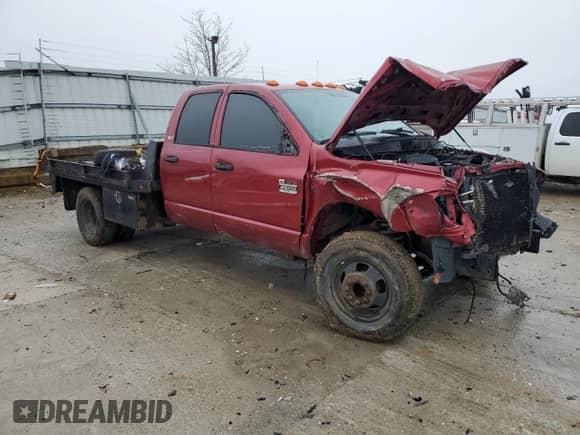 2010 Dodge 3500 SLT с VIN 3D6WH4GL0AG116252, выставлен на аукционе Copart как лот 50586185 с пробегом 228 468 миль миль и Списание • Salvage title. История ставок и продаж доступна на DreamBid. Изображение 4.