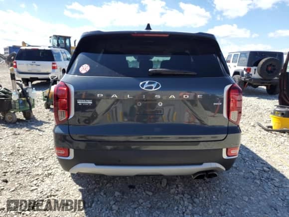 2021 Hyundai Palisade SEL with VIN KM8R4DHE6MU314684, listed as a Copart auction lot 70200845 with 48,532 mi miles and Non repairable. Bid and sale history available at DreamBid. Image 6.