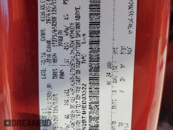 2017 Ford F-250 Lariat с VIN 1FT7W2BT4HEB83322, выставлен на аукционе Copart как лот 86133975 с пробегом 282 517 миль миль и Списание • Salvage title. История ставок и продаж доступна на DreamBid. Изображение 12.