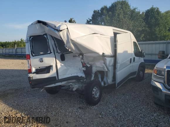 2023 Ram ProMaster Cargo с VIN 3C6LRVDG1PE550484, выставлен на аукционе Copart как лот 64724615 с пробегом Не указан миль и Списание • Salvage title. История ставок и продаж доступна на DreamBid. Изображение 3.