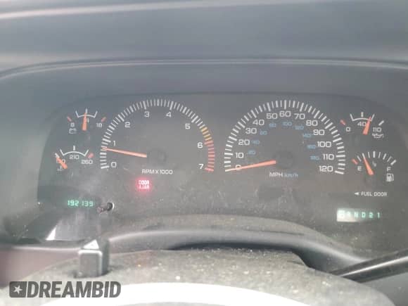 2000 Dodge Dakota Sport with VIN 1B7GG2AN9YS777289, listed as a Copart auction lot 55776625 with 192,139 mi miles and Salvage title. Bid and sale history available at DreamBid. Image 9.