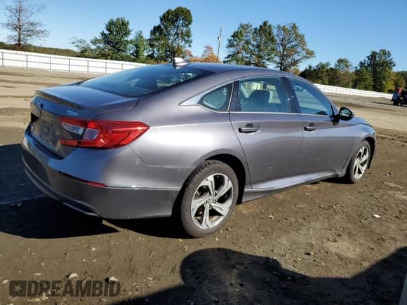 2018 Honda Accord EX-L z VIN 1HGCV1F59JA111733, wystawiony jako Copart lot #86797435 z przebiegiem 109 307 mil mil oraz Szkoda całkowita • Salvage title. Historia ofert i sprzedaży dostępna na DreamBid. Obrazek 3.