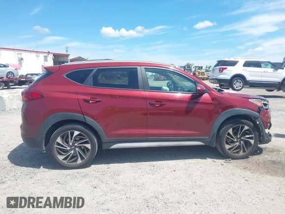 2020 Hyundai Tucson SEL with VIN KM8J33AL2LU137987, listed as a IAAI auction lot 42604454 with 80,374 mi miles and . Bid and sale history available at DreamBid. Image 13.