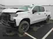 2022 Chevrolet Silverado 1500 Custom Trail Boss with VIN 3GCPYCEK3NG147175, listed as a IAAI auction lot 38760584 with 9,256 mi miles and . Bid and sale history available at DreamBid. Image 2.