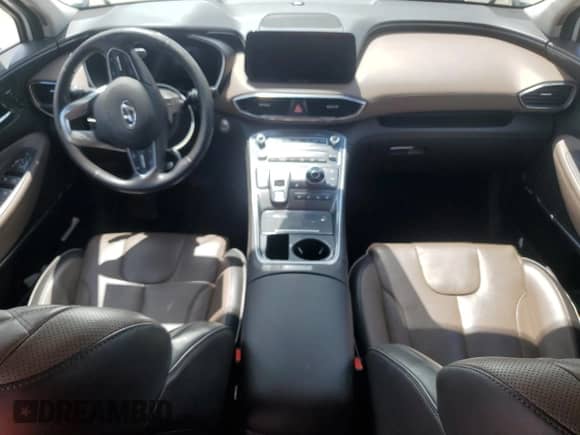 2021 Hyundai Santa Fe Limited with VIN KM8S5DA11MU012628, listed as a Copart auction lot 68021125 with Not provided miles and Non repairable. Bid and sale history available at DreamBid. Image 8.