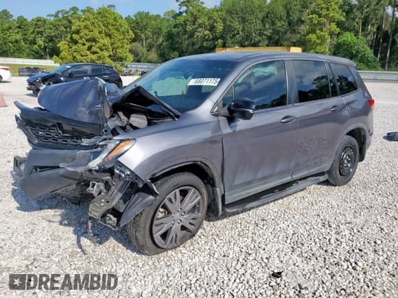 2021 Honda Passport EX-L с VIN 5FNYF8H52MB021388, выставлен на аукционе Copart как лот 68071175 с пробегом Не указан миль и Списание • Salvage title. История ставок и продаж доступна на DreamBid. Изображение 1.