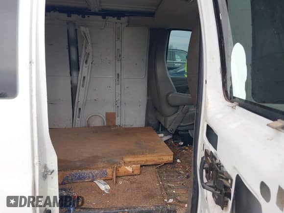 2012 Chevrolet Express Cargo с VIN 1GCWGFBAXC1104329, выставлен на аукционе IAAI как лот 41517445 с пробегом 375 539 миль миль и . История ставок и продаж доступна на DreamBid. Изображение 8.