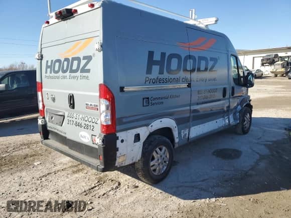 2021 Ram ProMaster Cargo z VIN 3C6LRVBG3ME530073, wystawiony jako Copart lot #88838865 z przebiegiem 96 405 mil mil oraz Szkoda całkowita • Salvage title. Historia ofert i sprzedaży dostępna na DreamBid. Obrazek 3.