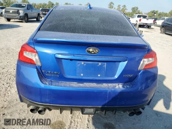 2018 Subaru WRX Premium with VIN JF1VA1C64J8806814, listed as a Copart auction lot 82754155 with 101,537 mi miles and Salvage title. Bid and sale history available at DreamBid. Image 6.