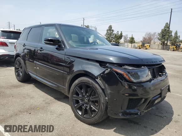 2022 Land Rover Range Rover Sport HSE Silver Edition with VIN SALWR2SU3NA207360, listed as a Copart auction lot 59811675 with 29,434 mi miles and Salvage title. Bid and sale history available at DreamBid. Image 4.