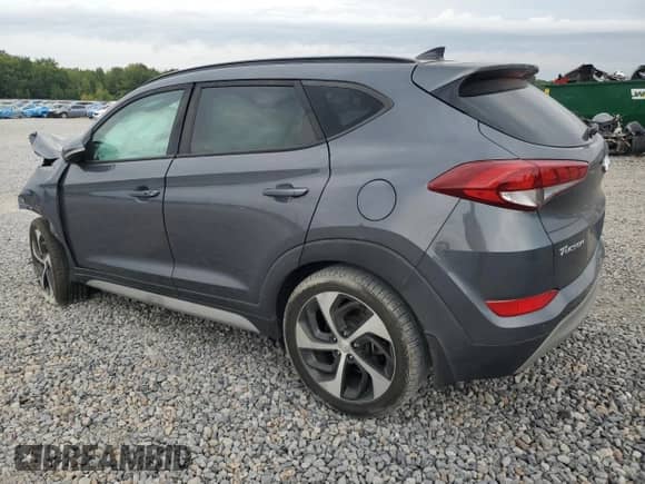 2018 Hyundai Tucson Value with VIN KM8J33A28JU805019, listed as a Copart auction lot 81215495 with Not provided miles and Salvage title. Bid and sale history available at DreamBid. Image 2.