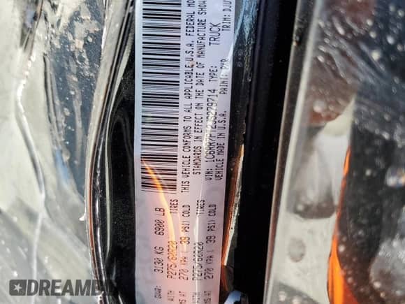 2018 Ram 1500 Longhorn с VIN 1C6RR7PT2JS279714, выставлен на аукционе Copart как лот 49516375 с пробегом 78 850 миль миль и Списание • Salvage title. История ставок и продаж доступна на DreamBid. Изображение 14.