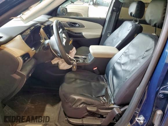 2023 Chevrolet Traverse LS with VIN 1GNEVFKW0PJ204014, listed as a Copart auction lot 59531645 with 16,792 mi miles and Salvage title. Bid and sale history available at DreamBid. Image 7.