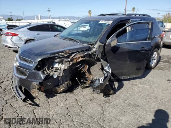2011 Chevrolet Equinox 2LT with VIN 2CNALPEC8B6251443, listed as a Copart auction lot 85496905 with 200,622 mi miles and Salvage title. Bid and sale history available at DreamBid. Image 1.
