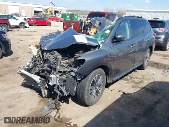 2020 Nissan Pathfinder SL z VIN 5N1DR2CN8LC610222, wystawiony jako IAAI lot #41900318 z przebiegiem Nie podano mil oraz . Historia ofert i sprzedaży dostępna na DreamBid. Obrazek 2.