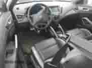 2016 Hyundai Veloster Turbo Rally Edition with VIN KMHTC6AE5GU300181, listed as a Copart auction lot 86185295 with 150,440 mi miles and Clean title. Bid and sale history available at DreamBid. Image 8.