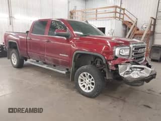 2016 GMC Sierra 1500 SLE with VIN 3GTU2MEC0GG150962, listed as a IAAI auction lot 43041674 with 100,565 mi miles and . Bid and sale history available at DreamBid. Image 1.