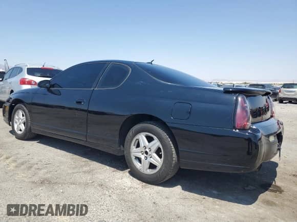 2005 Chevrolet Monte Carlo LT with VIN 2G1WX12K459153710, listed as a Copart auction lot 62702315 with 87,098 mi miles and Salvage title. Bid and sale history available at DreamBid. Image 2.