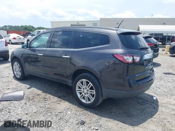 2015 Chevrolet Traverse LT with VIN 1GNKRGKD9FJ242741, listed as a IAAI auction lot 42791052 with 134,072 mi miles and . Bid and sale history available at DreamBid. Image 3.