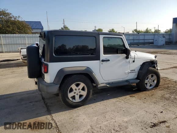 2016 Jeep Wrangler Sport с VIN 1C4AJWAG2GL192711, выставлен на аукционе Copart как лот 80287885 с пробегом 71 187 миль миль и Списание • Salvage title. История ставок и продаж доступна на DreamBid. Изображение 3.