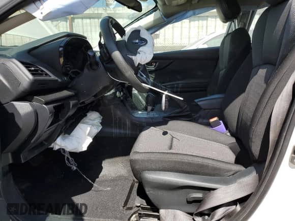 2022 Subaru Impreza Premium with VIN 4S3GTAD66N3703957, listed as a Copart auction lot 61875905 with 61,800 mi miles and Salvage title. Bid and sale history available at DreamBid. Image 7.